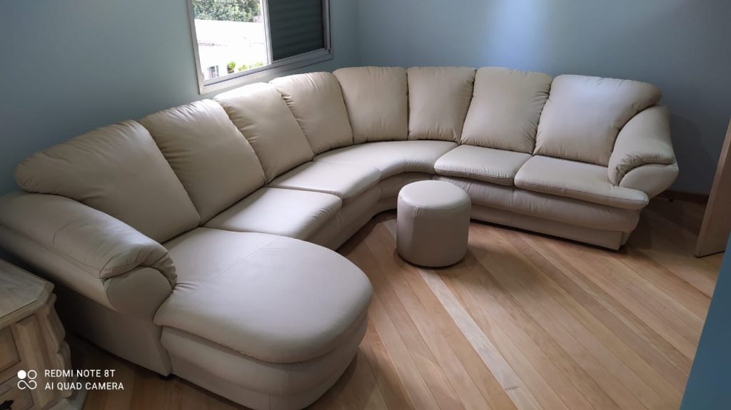 como fazer a higienização de sofa