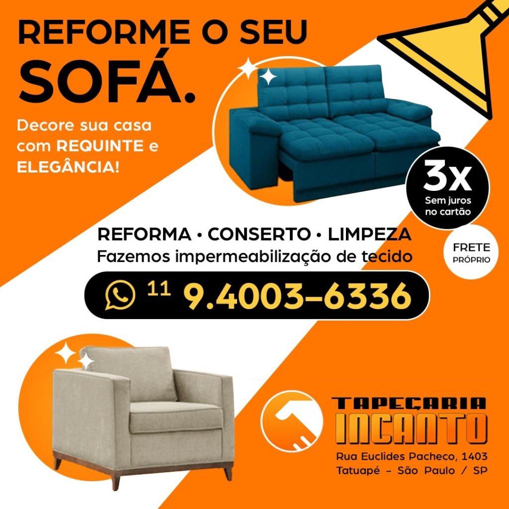 Reforma de Sofá Jardim Paulista