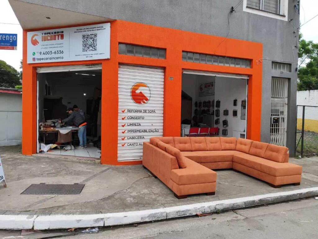 Reforma de Sofá de Canto Suzano